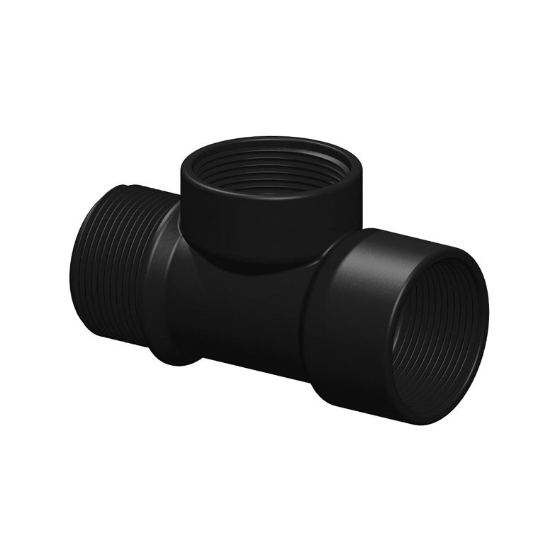 Trudesign T-stykke 1 1/2" gevind, han/hun/hun