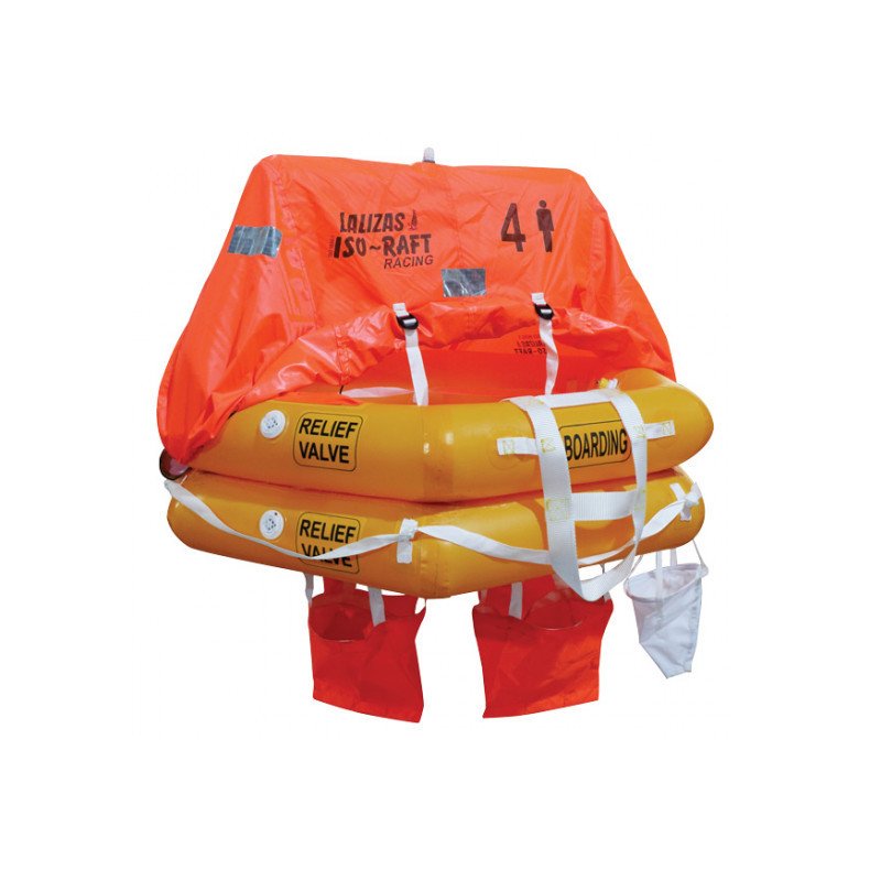 Lalizas Racing ISO 9650-1 flde i container 6 personer, 32kg