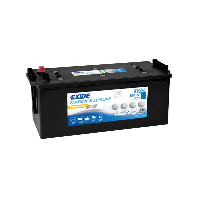 Exide Batteri Nautilus 120Ah gel equipment