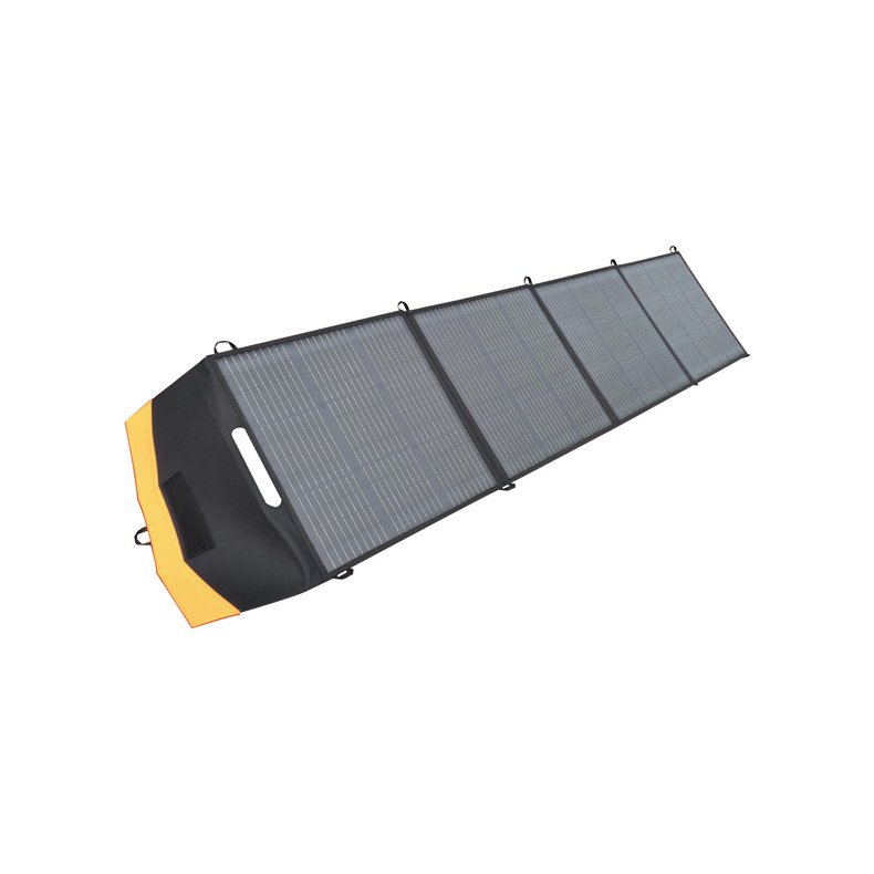 1852 Solcellepanel 200 W, foldbart m/regulator