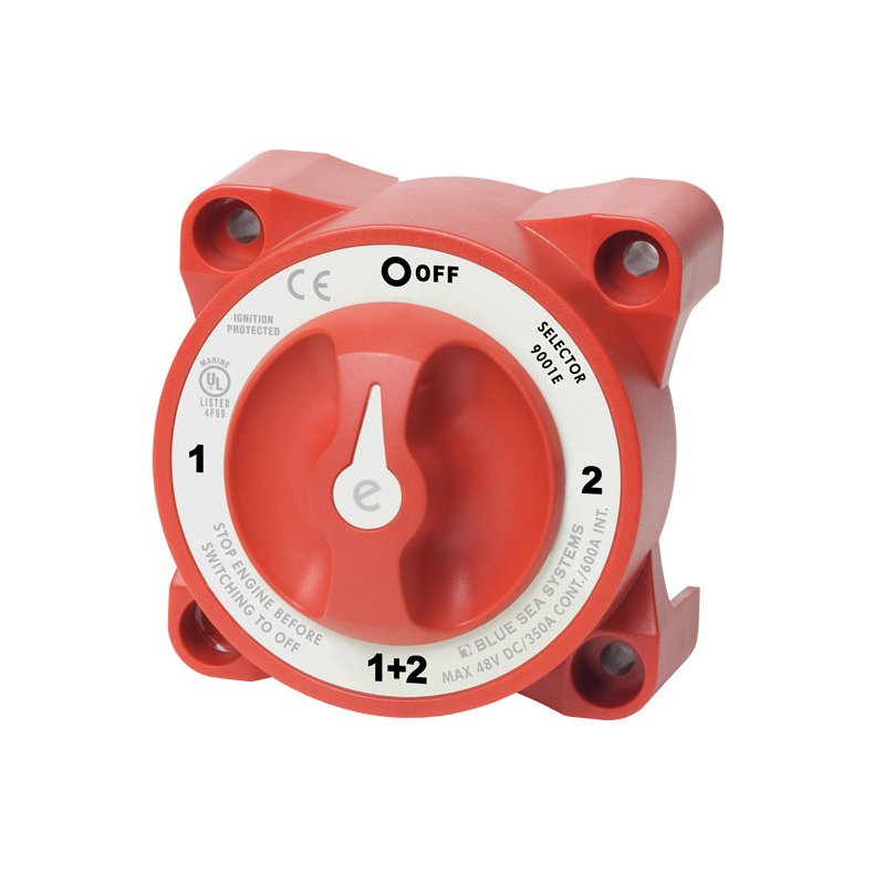 Blue Sea Batteriomskifter 350 Ah