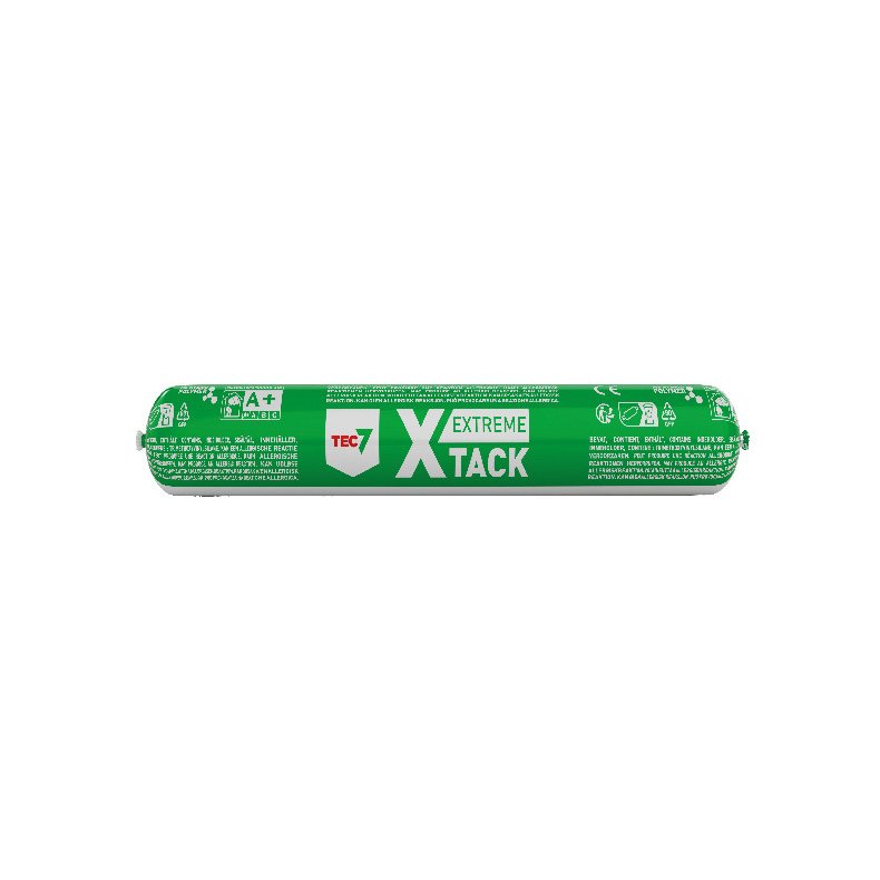 Tec7 X-Track konstruktionslim 400 ml pose hvid