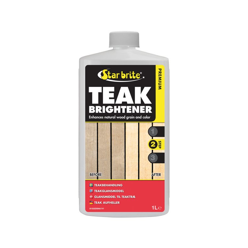 Star Brite Teak cleaner - step 2 1000 ml