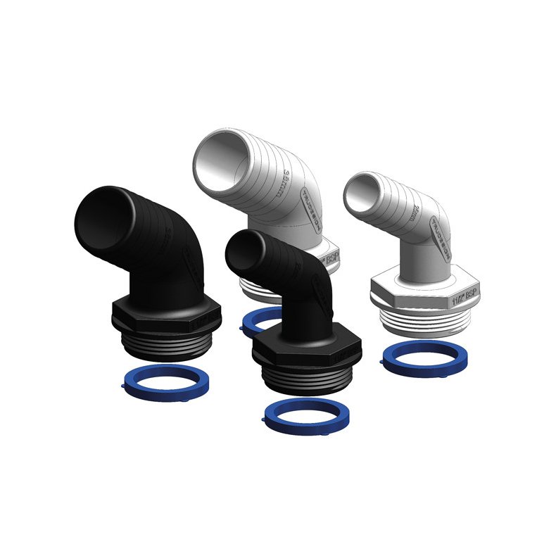 Trudesign Aquavalve slangestuds hvid