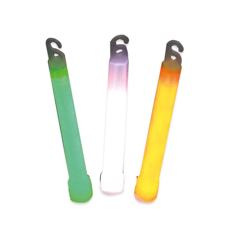 Knklys 6" / 15cm orange 12 timers lys