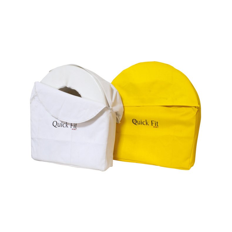 Lalizas taske til hestesko gul quick fit med velcro