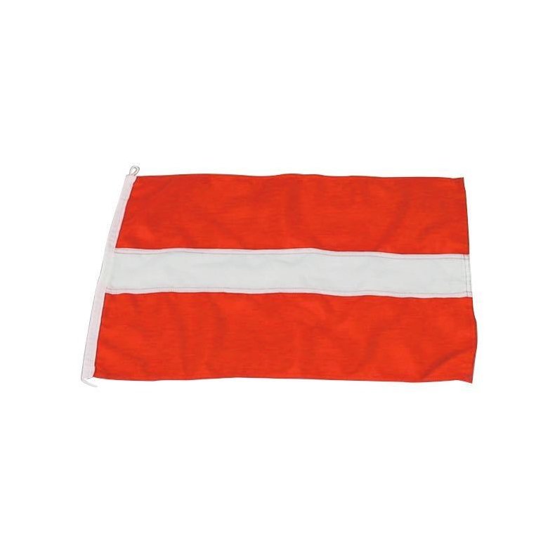 1852 Gæsteflag letland 30x45cm