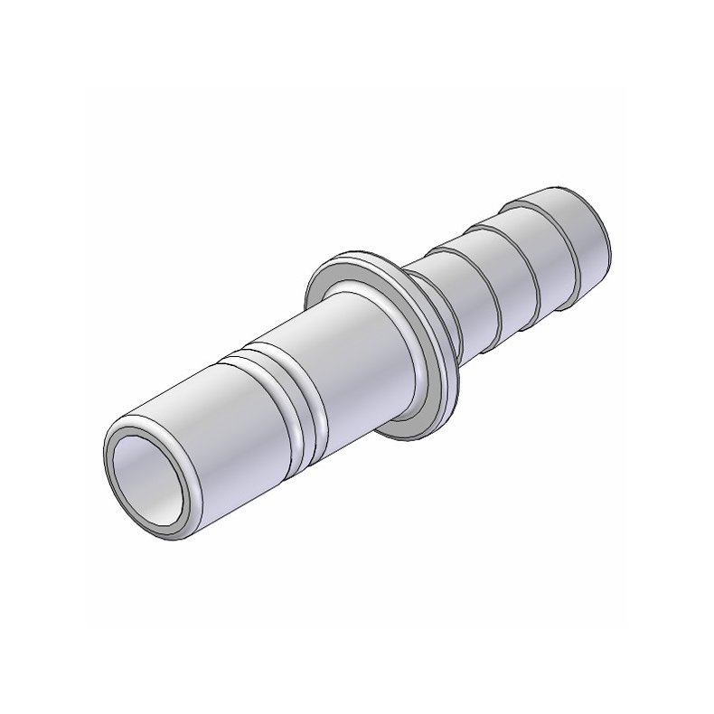 Whale adapter 1/2" flex slange han, 2 stk.