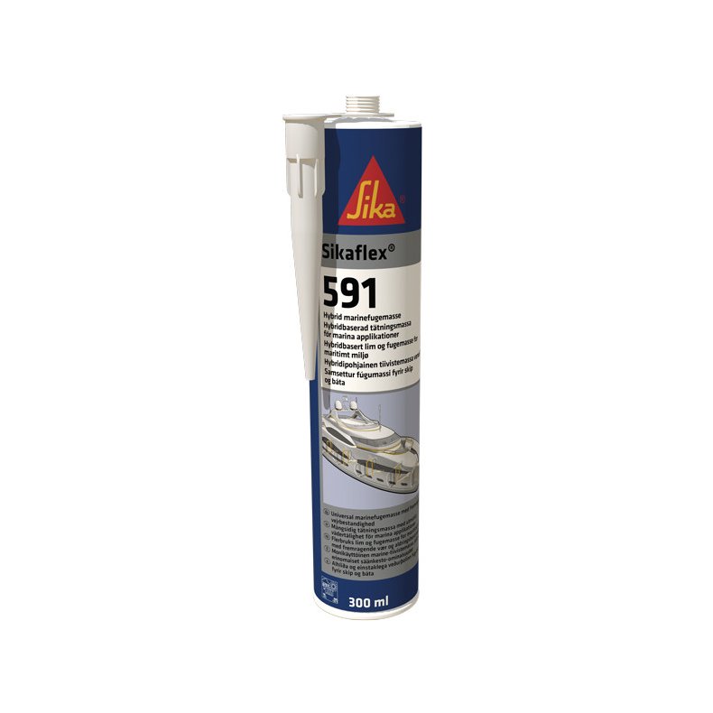 Sikaflex 591 hvid 300 ml patron