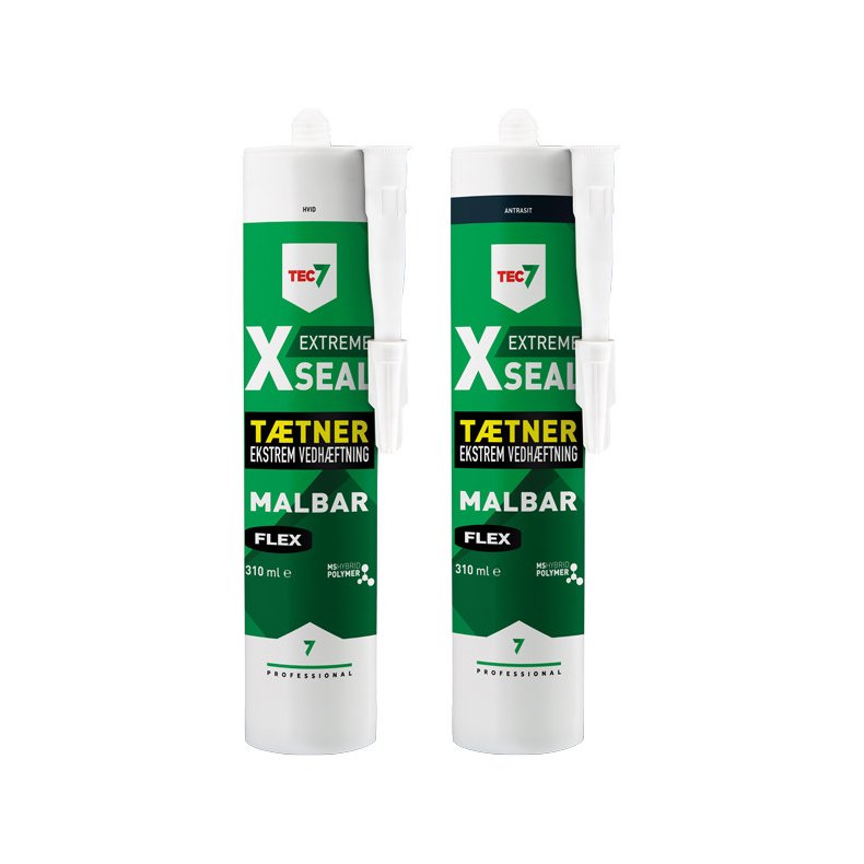 Tec7 X-Seal flex fugemasse 310 ml patron betongr
