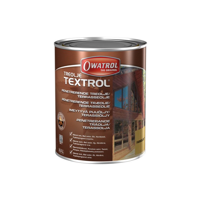 Owatrol terrasseolie (Textrol) 1L